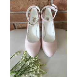 Lodičky Witt K/107 ružová ekokoža