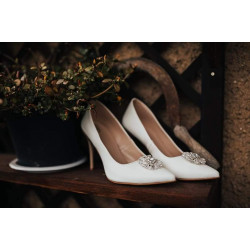 Lodičky Witt 207, hladká ivory ekokoža