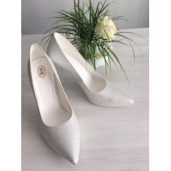 Lodičky Witt 207, strieborný GRES