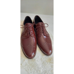 Pánske celokožené topánky Witt Brogsy hnedé