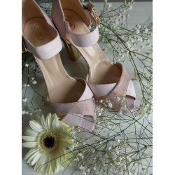 Sandále Witt K/Duet, ružovo zlaté