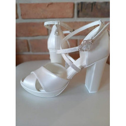 Sandále Witt K/Duet, Biela perla