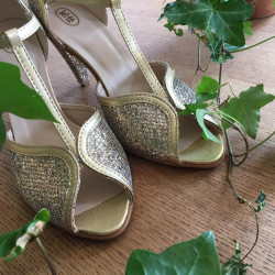 Sandále Witt 194, zlatá