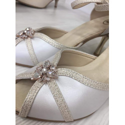 Sandále Witt 194, perla biela